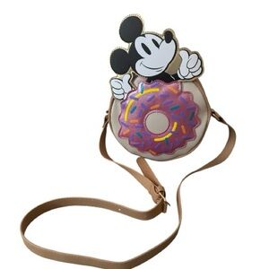Disney Mickey Mouse Donut‎ Crossbody NEW